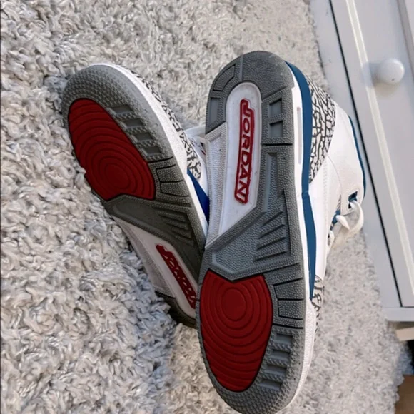 True Blue 3s - Size 6
